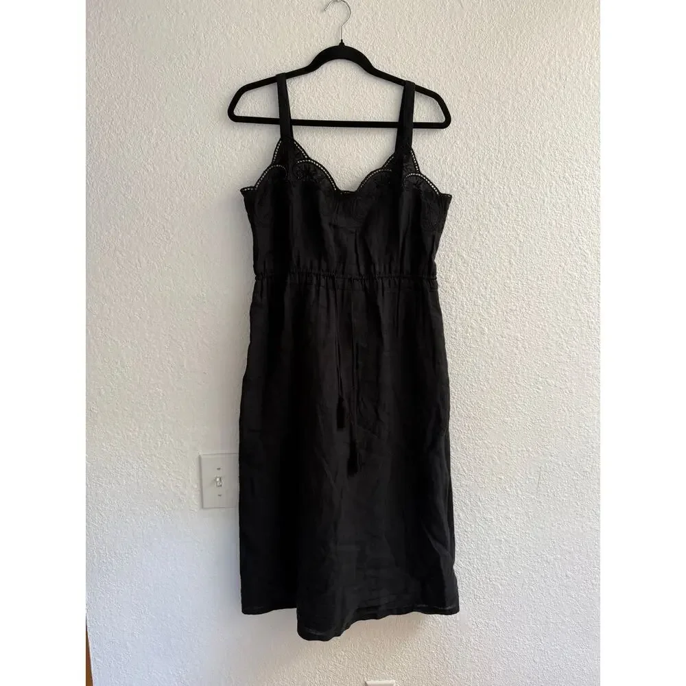 NWT J Crew 100% linen Dress Size 6